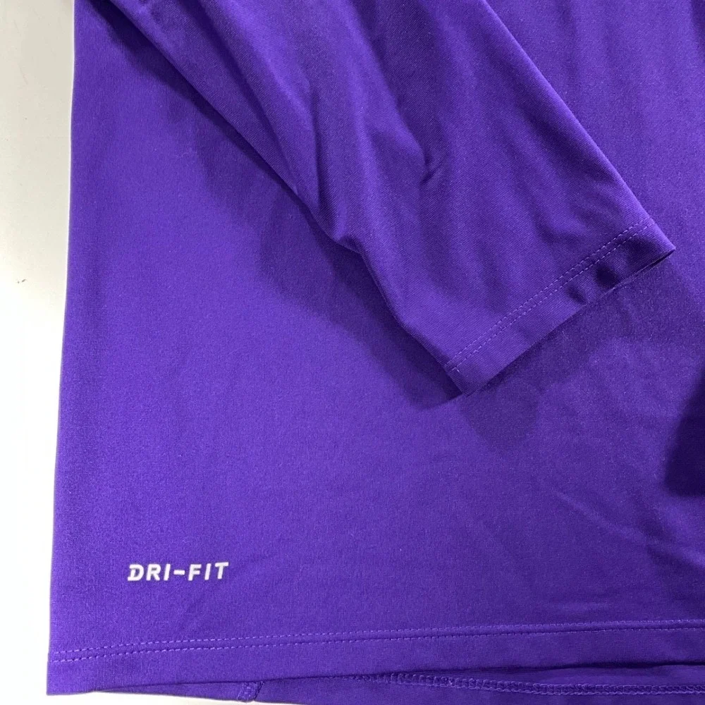 Nike Sacramento Kings NBA Dri-FIT Quarter Zip Pullover Mens Medium Purple